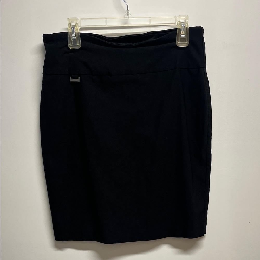 Peck & Peck Classic Black Pencil Skirt